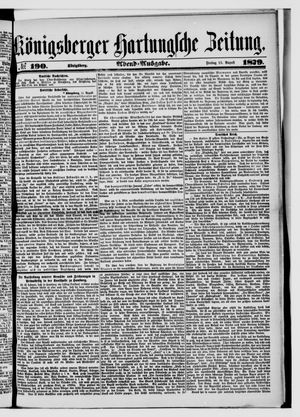 Königsberger Hartungsche Zeitung on Aug 15, 1879