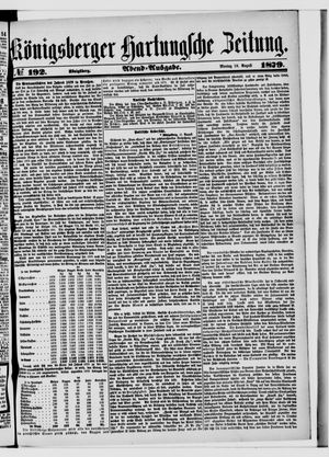 Königsberger Hartungsche Zeitung on Aug 18, 1879