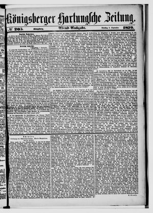 Königsberger Hartungsche Zeitung vom 02.09.1879