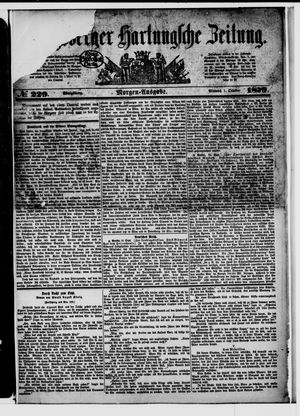 Königsberger Hartungsche Zeitung on Oct 1, 1879