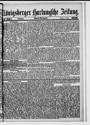Königsberger Hartungsche Zeitung vom 06.10.1879