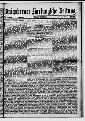 Königsberger Hartungsche Zeitung vom 10.10.1879