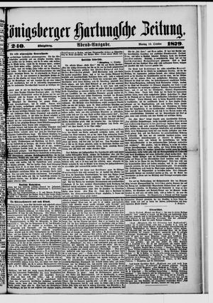 Königsberger Hartungsche Zeitung vom 13.10.1879