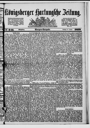 Königsberger Hartungsche Zeitung vom 21.10.1879