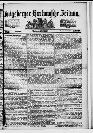 Königsberger Hartungsche Zeitung vom 02.11.1879