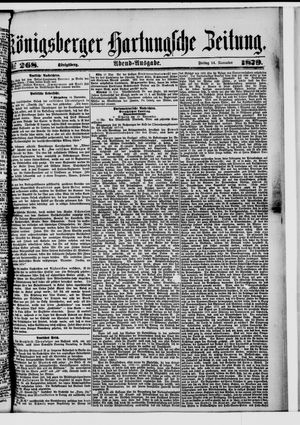 Königsberger Hartungsche Zeitung vom 14.11.1879