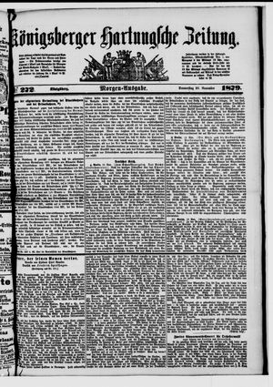 Königsberger Hartungsche Zeitung on Nov 20, 1879
