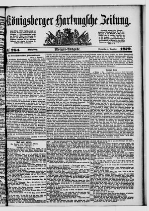 Königsberger Hartungsche Zeitung vom 04.12.1879