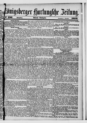 Königsberger Hartungsche Zeitung vom 06.12.1879