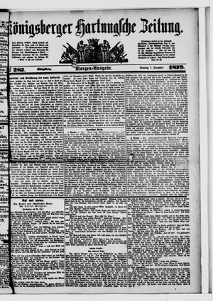 Königsberger Hartungsche Zeitung vom 07.12.1879