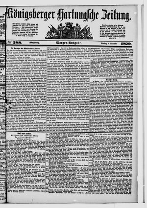 Königsberger Hartungsche Zeitung vom 09.12.1879