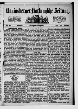 Königsberger Hartungsche Zeitung on Apr 2, 1880