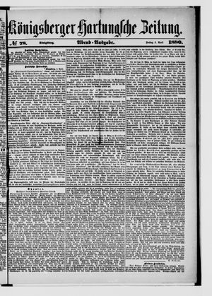 Königsberger Hartungsche Zeitung on Apr 2, 1880