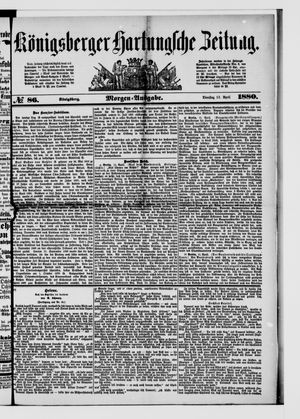 Königsberger Hartungsche Zeitung vom 13.04.1880