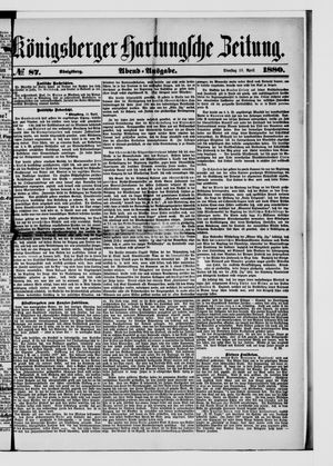Königsberger Hartungsche Zeitung vom 13.04.1880