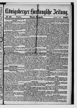 Königsberger Hartungsche Zeitung vom 14.04.1880