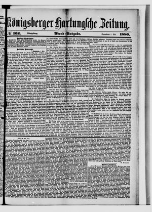 Königsberger Hartungsche Zeitung vom 01.05.1880