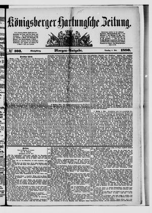 Königsberger Hartungsche Zeitung on May 4, 1880