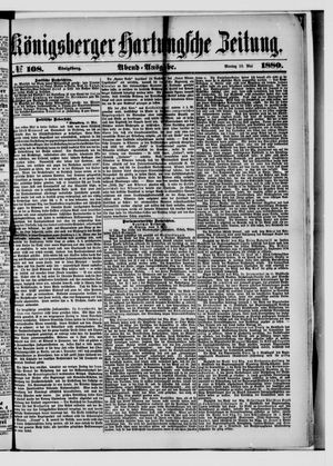 Königsberger Hartungsche Zeitung vom 10.05.1880