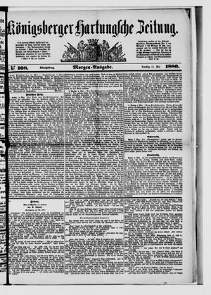 Königsberger Hartungsche Zeitung vom 11.05.1880