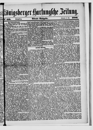 Königsberger Hartungsche Zeitung vom 12.05.1880