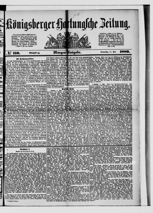 Königsberger Hartungsche Zeitung vom 13.05.1880