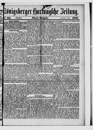 Königsberger Hartungsche Zeitung vom 15.05.1880