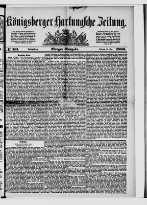 Königsberger Hartungsche Zeitung on May 19, 1880