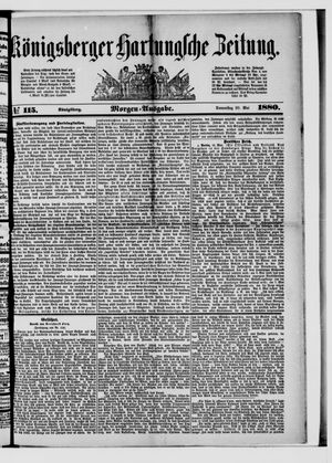 Königsberger Hartungsche Zeitung vom 20.05.1880