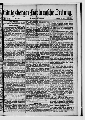 Königsberger Hartungsche Zeitung vom 20.05.1880