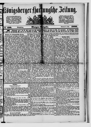 Königsberger Hartungsche Zeitung vom 26.05.1880