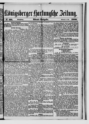 Königsberger Hartungsche Zeitung on May 26, 1880