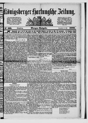 Königsberger Hartungsche Zeitung vom 29.05.1880