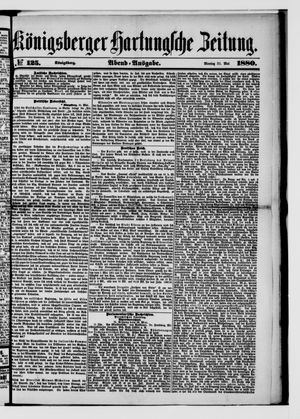 Königsberger Hartungsche Zeitung vom 31.05.1880