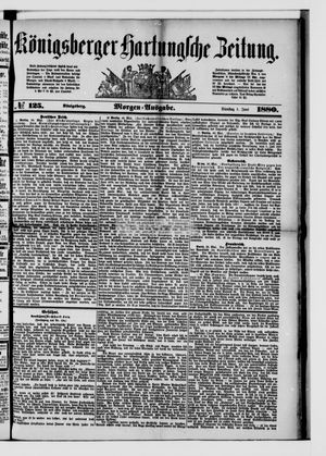 Königsberger Hartungsche Zeitung vom 01.06.1880