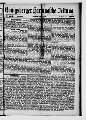 Königsberger Hartungsche Zeitung vom 01.06.1880
