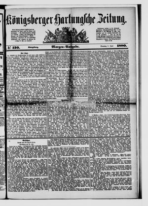 Königsberger Hartungsche Zeitung vom 06.06.1880
