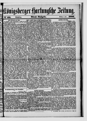 Königsberger Hartungsche Zeitung vom 07.06.1880