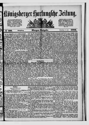 Königsberger Hartungsche Zeitung vom 10.06.1880