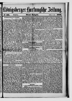 Königsberger Hartungsche Zeitung vom 11.06.1880