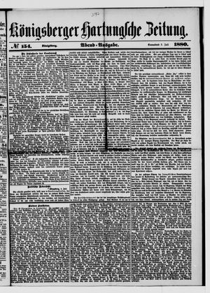 Königsberger Hartungsche Zeitung vom 03.07.1880