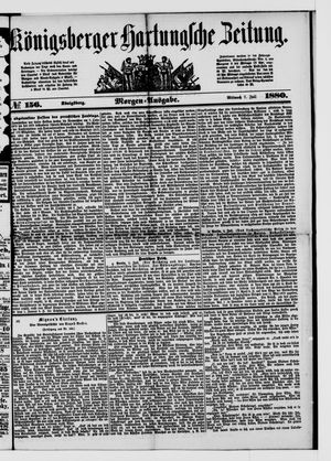 Königsberger Hartungsche Zeitung vom 07.07.1880