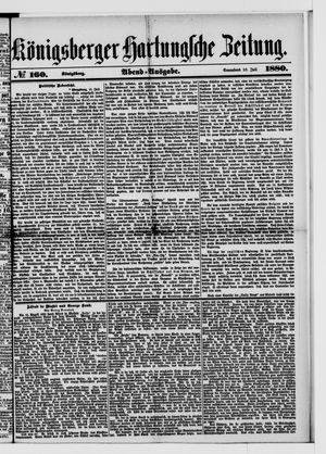 Königsberger Hartungsche Zeitung vom 10.07.1880