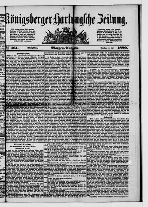 Königsberger Hartungsche Zeitung on Jul 13, 1880
