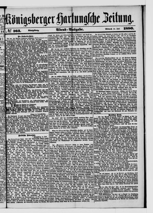 Königsberger Hartungsche Zeitung vom 14.07.1880