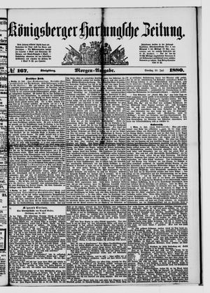 Königsberger Hartungsche Zeitung on Jul 20, 1880