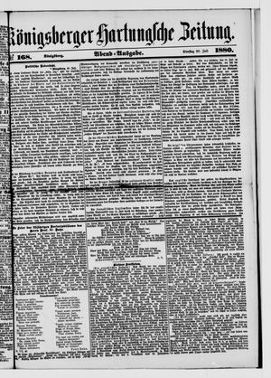 Königsberger Hartungsche Zeitung on Jul 20, 1880