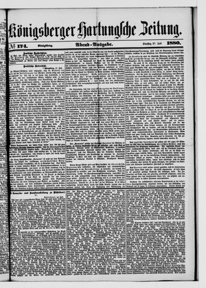 Königsberger Hartungsche Zeitung on Jul 27, 1880