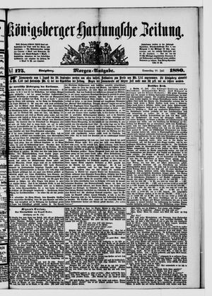 Königsberger Hartungsche Zeitung vom 29.07.1880