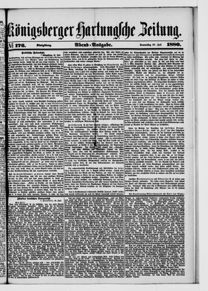 Königsberger Hartungsche Zeitung vom 29.07.1880